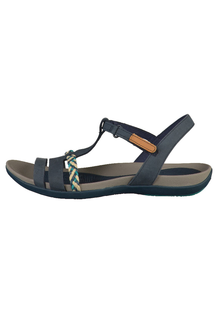 Clarks Sandalen Nubukleder Navy - surf4shoes