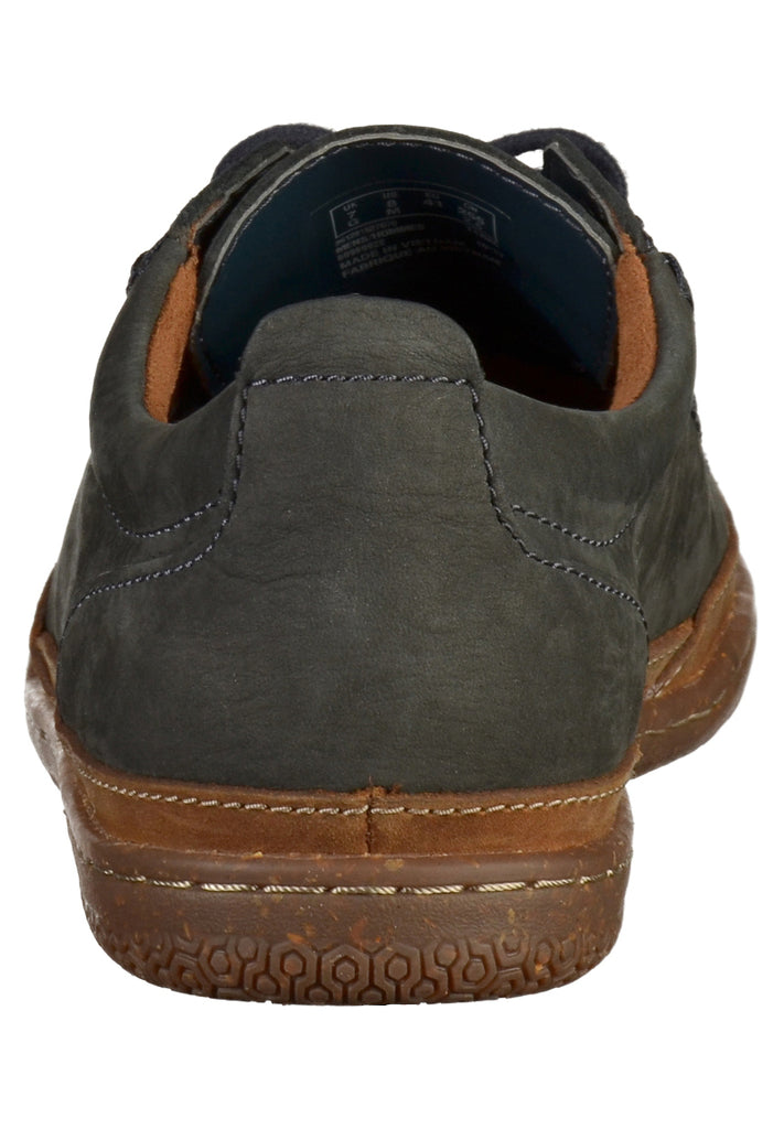 Clarks Halbschuhe Nubukleder Navy - surf4shoes