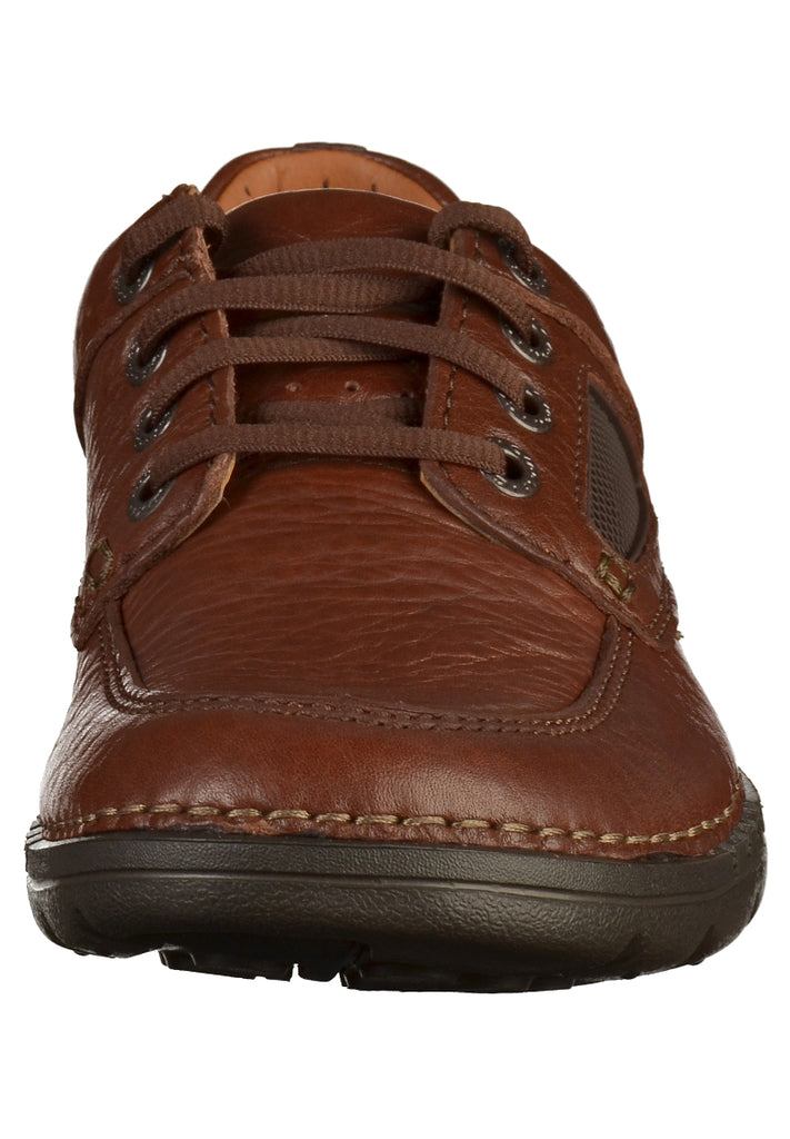 Clarks Halbschuhe Leder Braun - surf4shoes