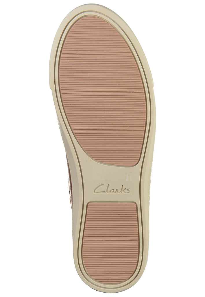 Clarks Sneaker Leder Rose - surf4shoes