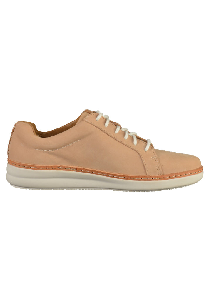 Clarks Halbschuhe Leder Nude - surf4shoes