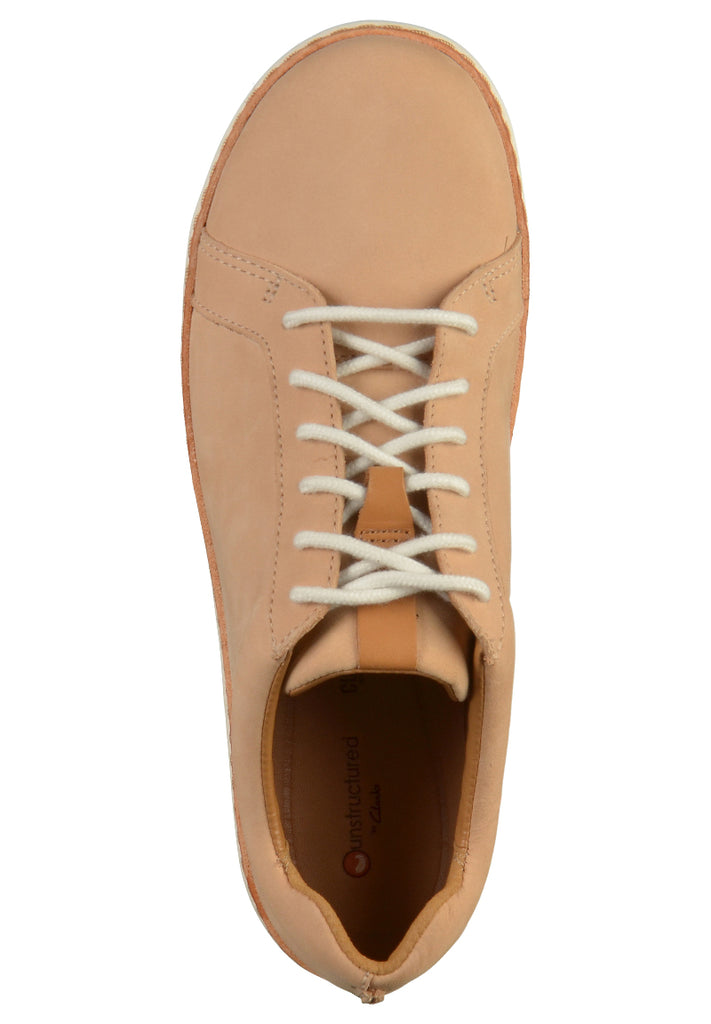 Clarks Halbschuhe Leder Nude - surf4shoes