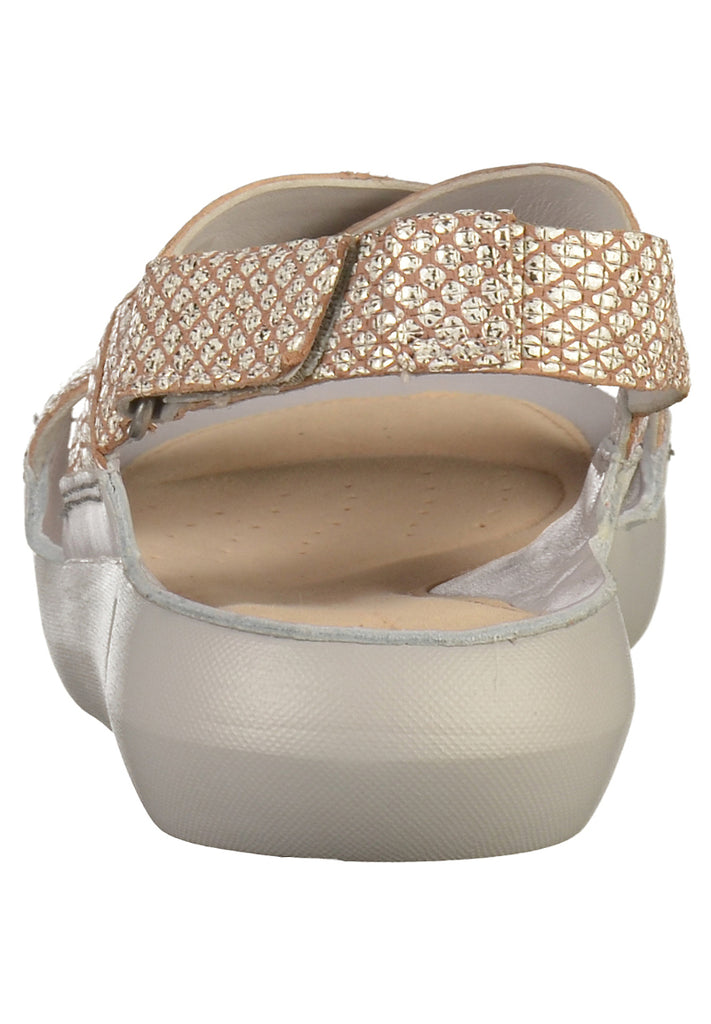 Clarks Sandalen Leder Beige - surf4shoes