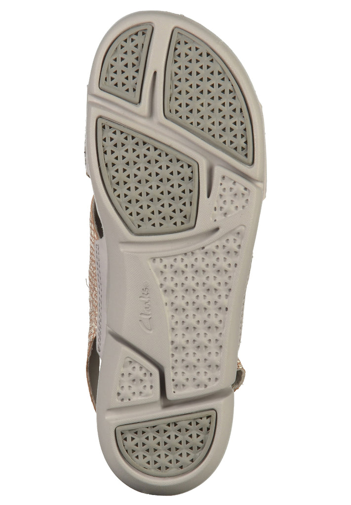 Clarks Sandalen Leder Beige - surf4shoes