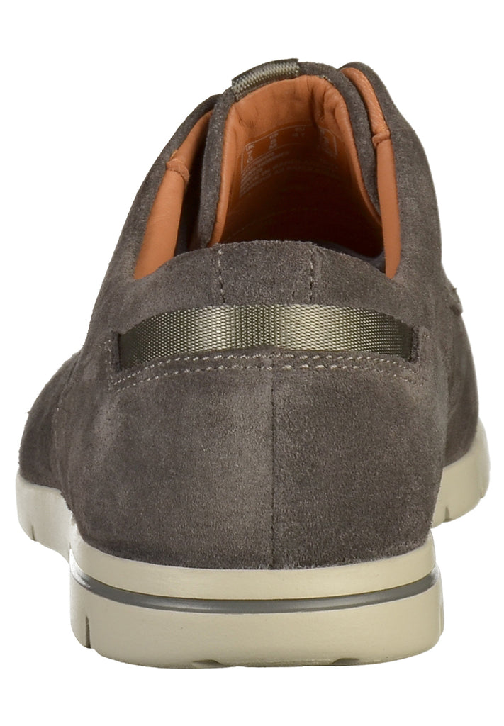 Clarks Halbschuhe Leder Dunkelgrau - surf4shoes