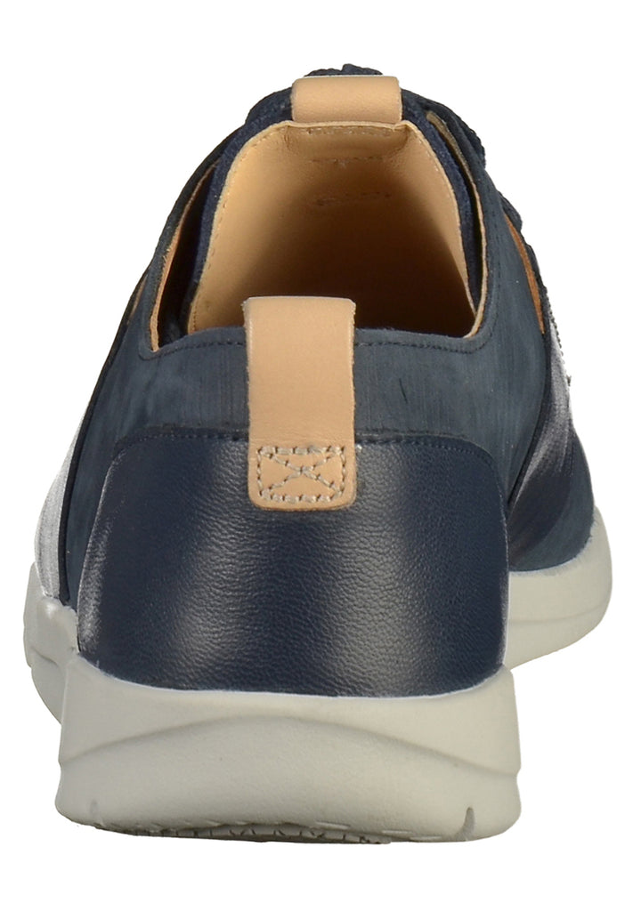 Clarks Halbschuhe Nubukleder Navy - surf4shoes