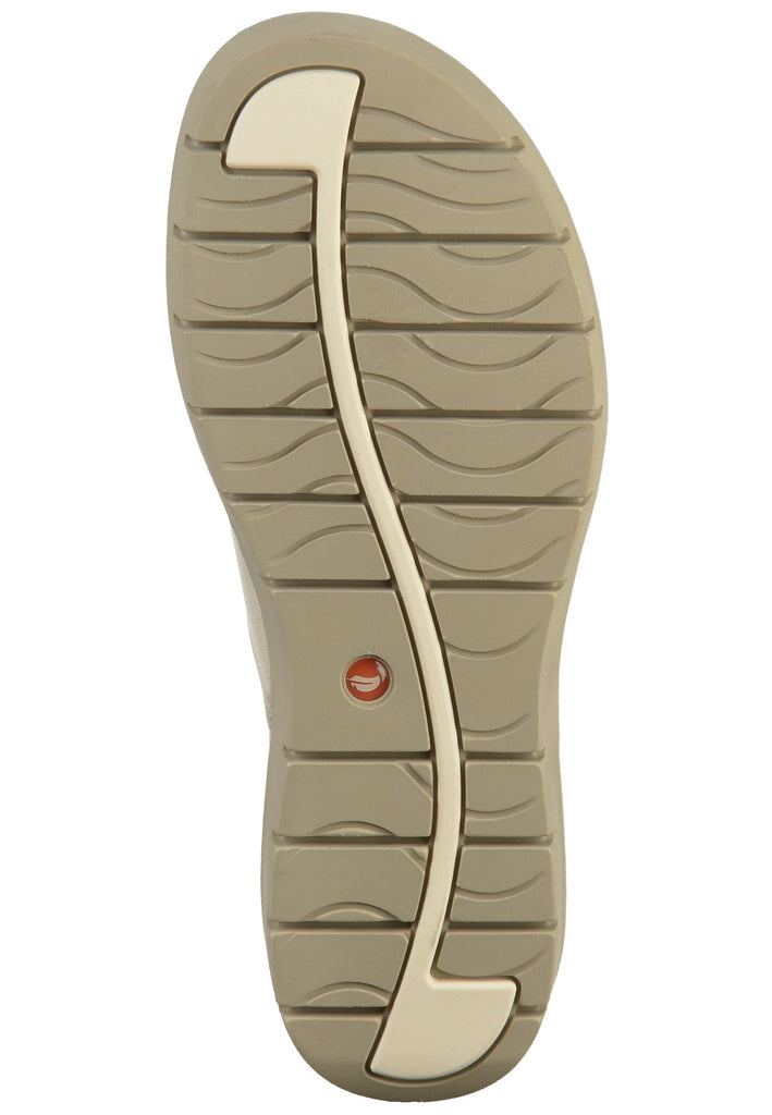 Clarks Sandalen Nubukleder Weiß - surf4shoes