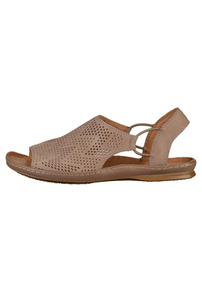 Clarks Sandalen Nubukleder Grau - surf4shoes