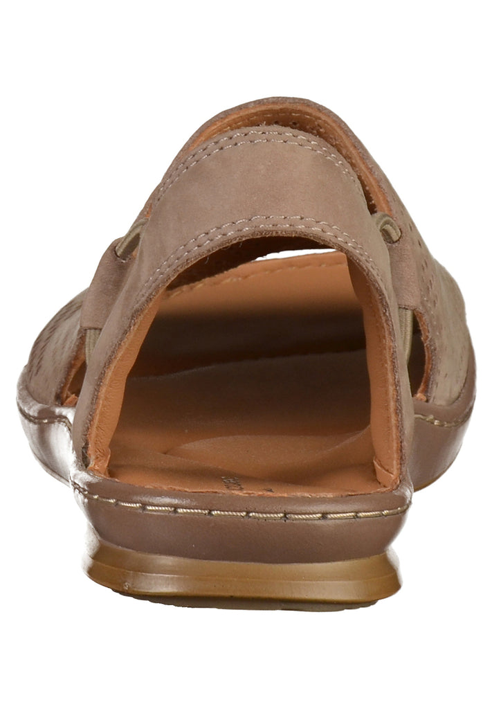 Clarks Sandalen Nubukleder Grau - surf4shoes