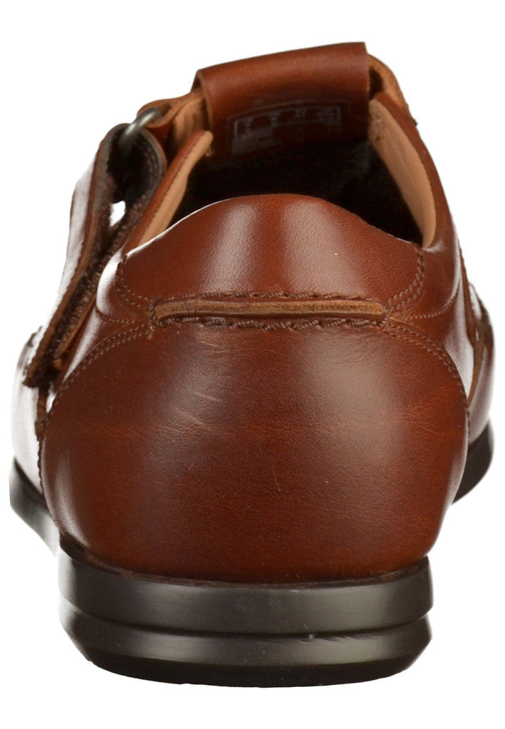 Clarks Halbschuhe Leder Tan - surf4shoes