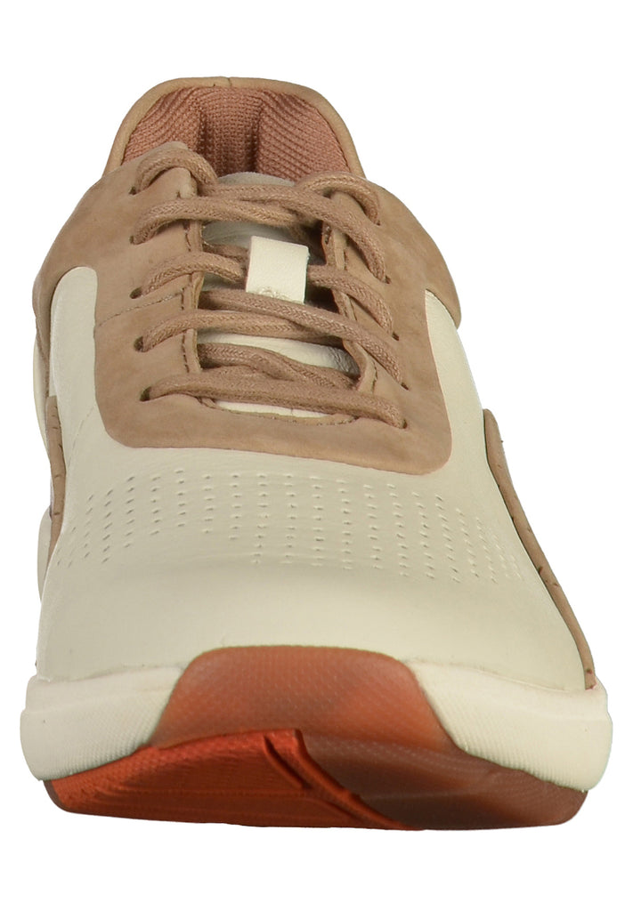 Clarks Halbschuhe Leder Weiß - surf4shoes