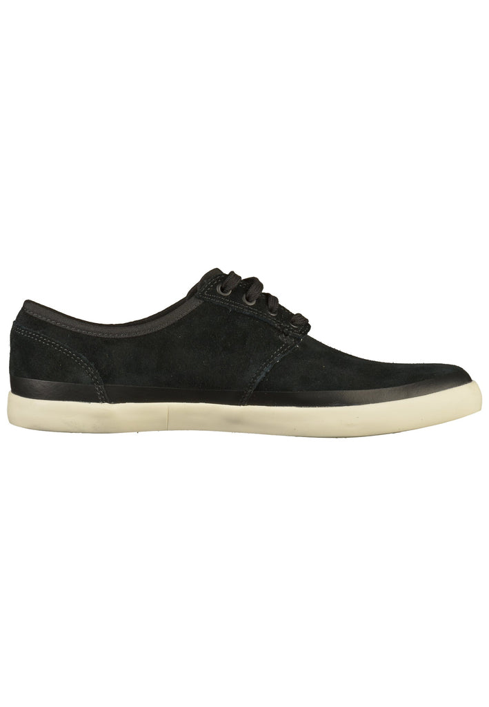 Clarks Halbschuhe Nubukleder Schwarz - surf4shoes