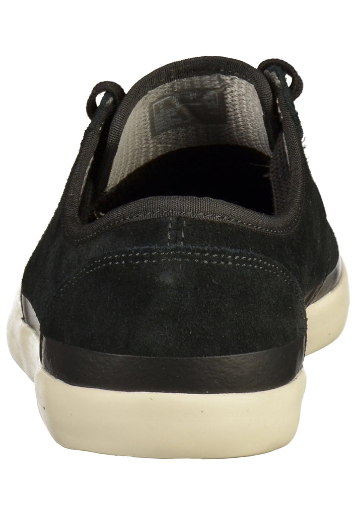 Clarks Halbschuhe Nubukleder Schwarz - surf4shoes
