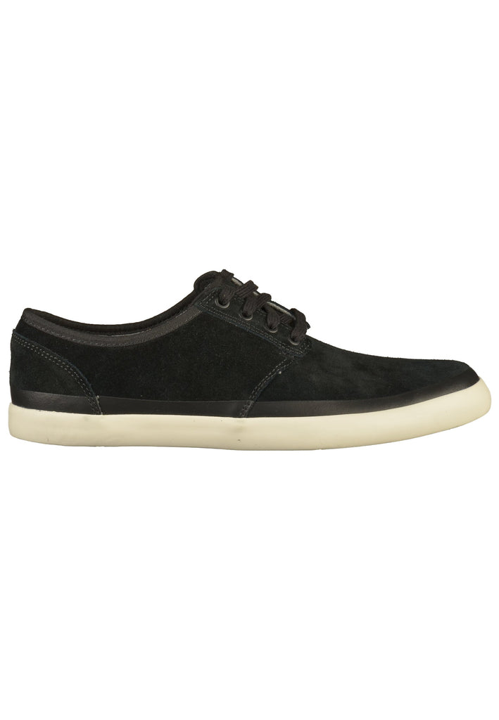 Clarks Halbschuhe Nubukleder Schwarz - surf4shoes