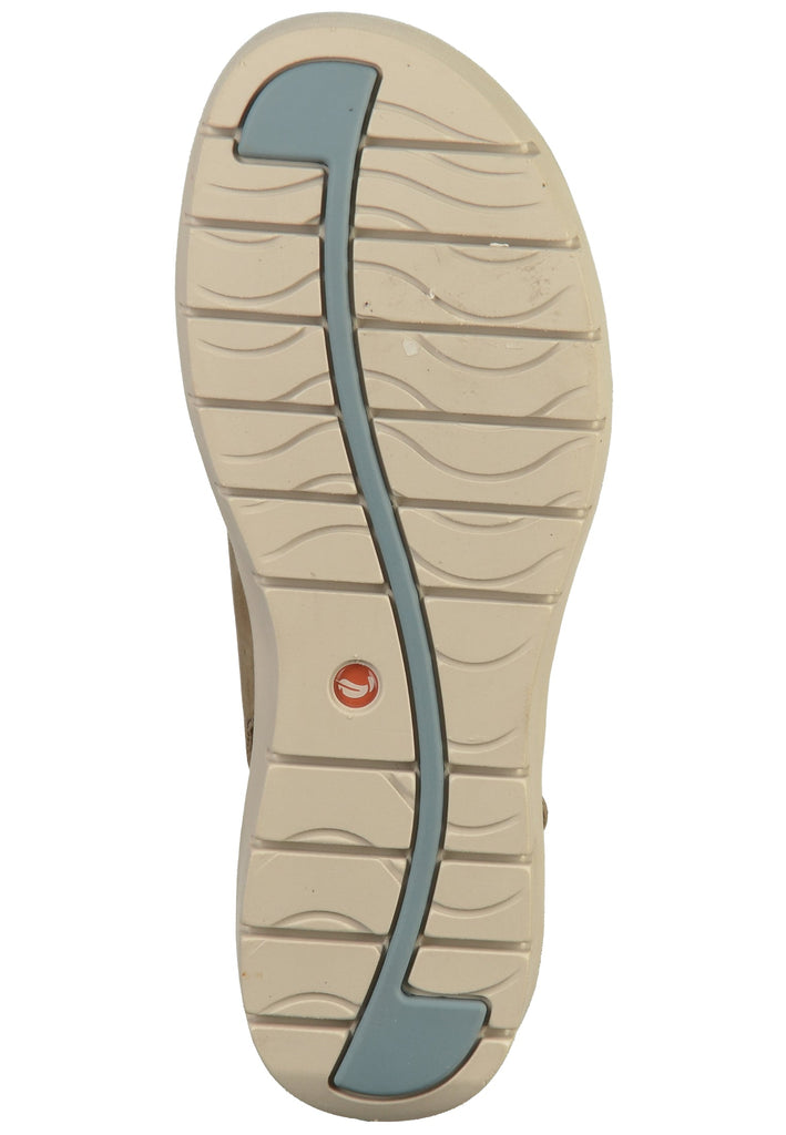 Clarks Sandalen Nubukleder Oliv - surf4shoes