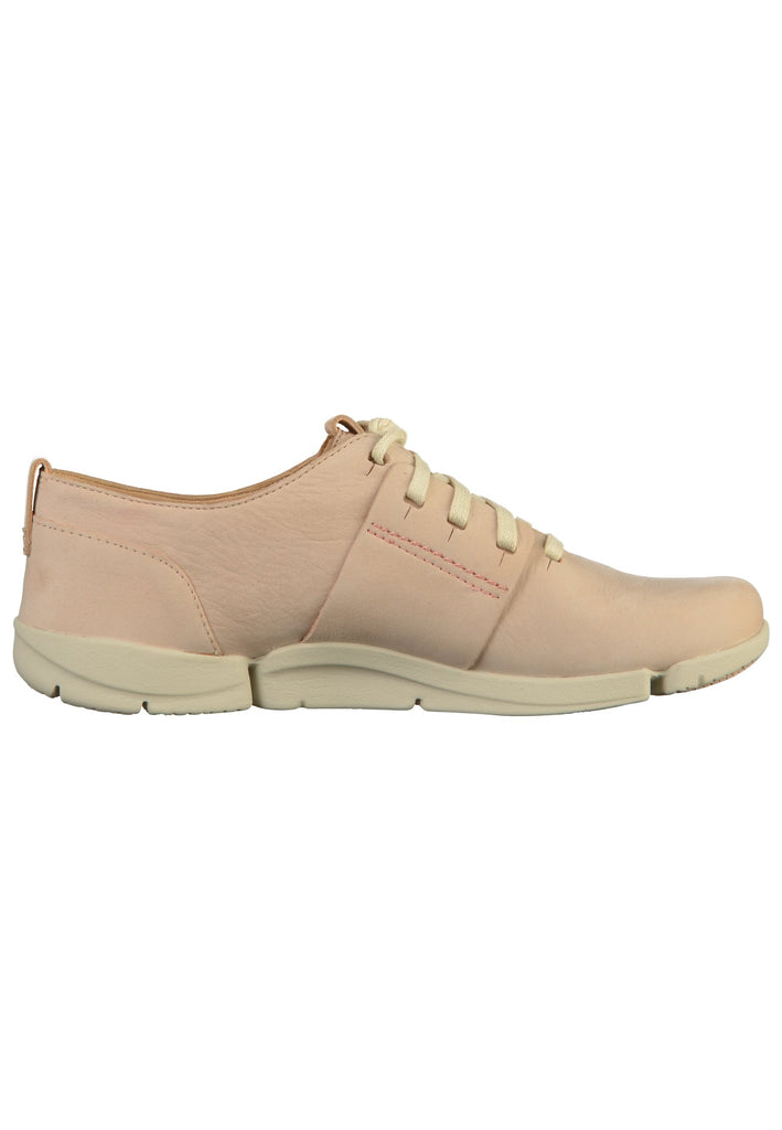 Clarks Halbschuhe Nubukleder Nude - surf4shoes