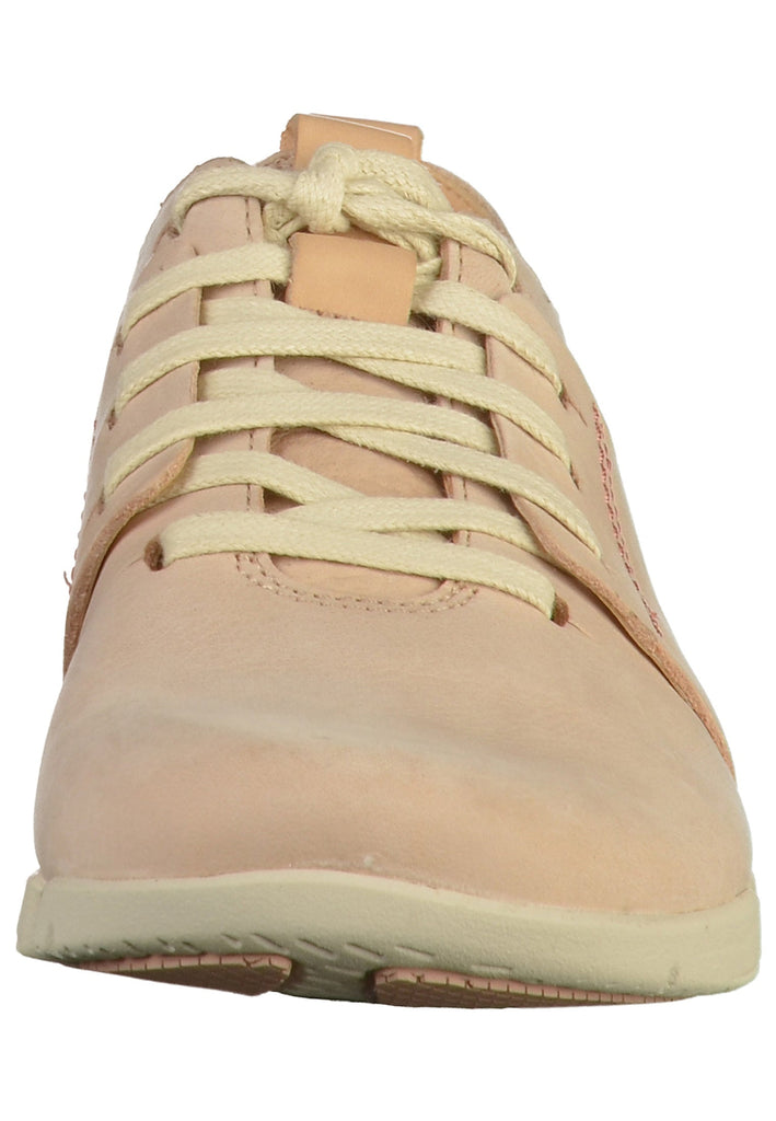 Clarks Halbschuhe Nubukleder Nude - surf4shoes