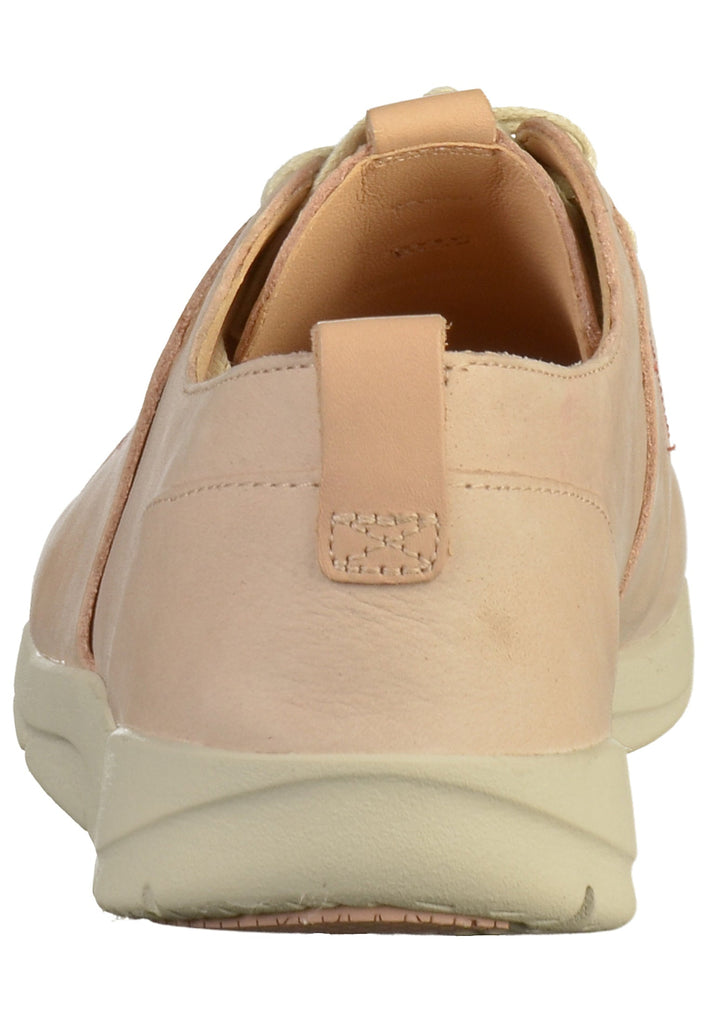 Clarks Halbschuhe Nubukleder Nude - surf4shoes