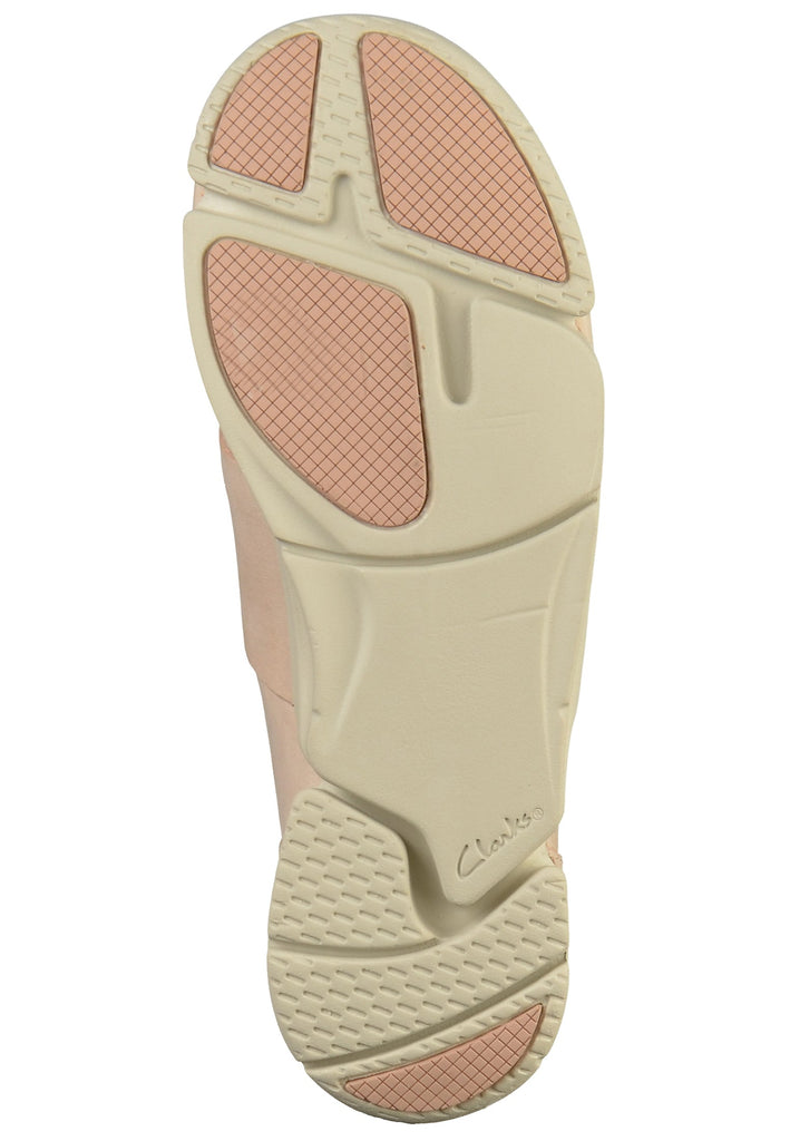 Clarks Halbschuhe Nubukleder Nude - surf4shoes