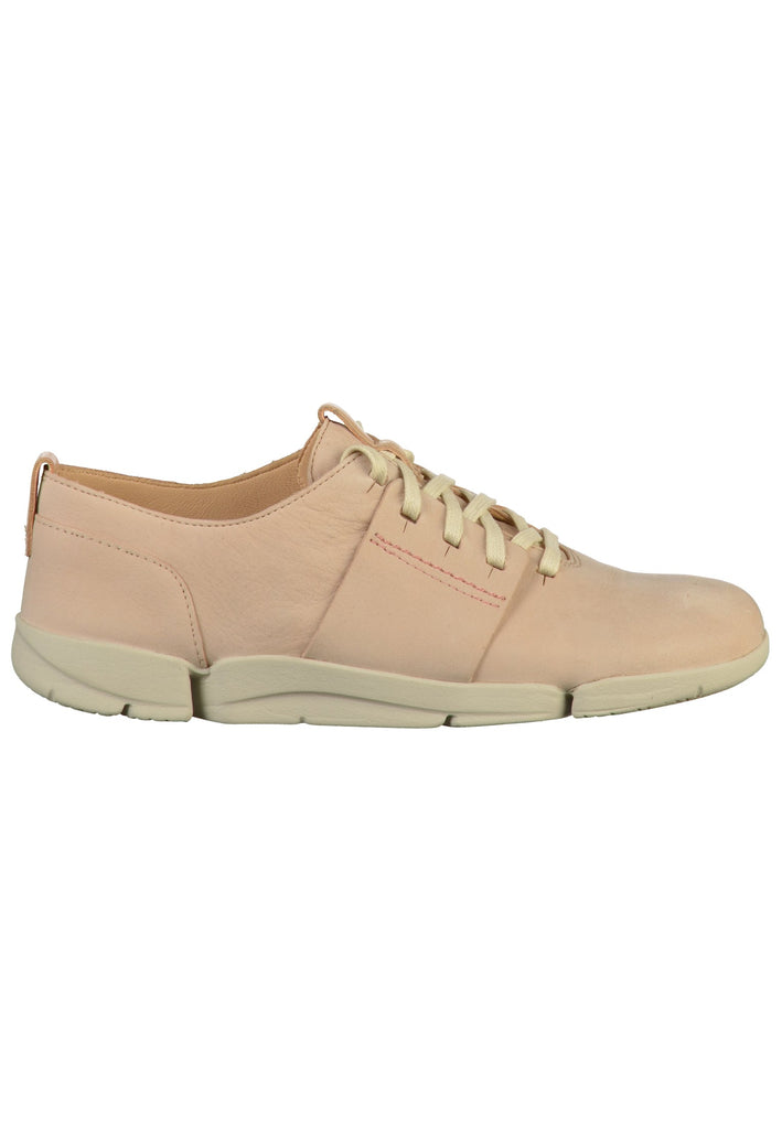 Clarks Halbschuhe Nubukleder Nude - surf4shoes
