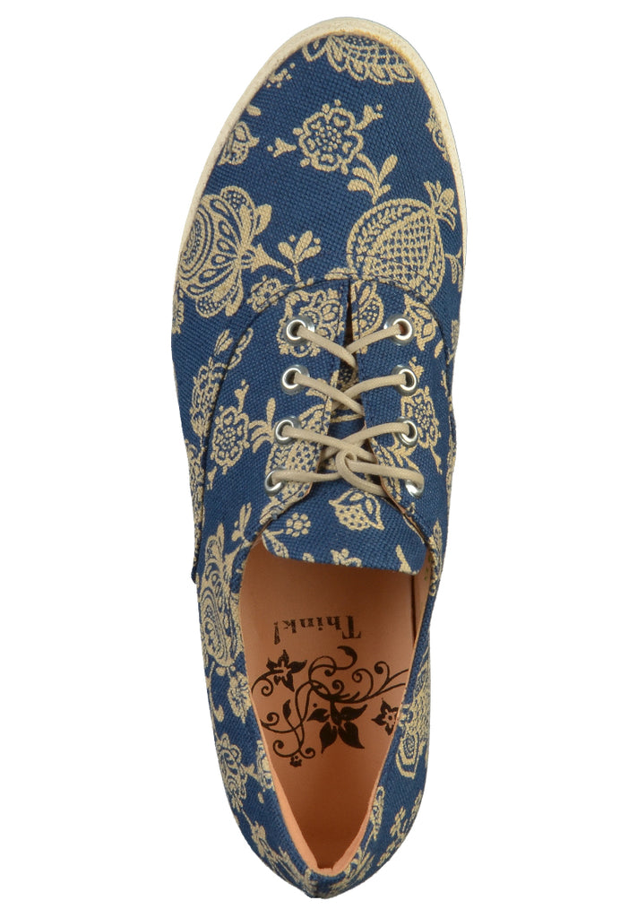 Think! Halbschuhe Textil Dunkelblau - surf4shoes