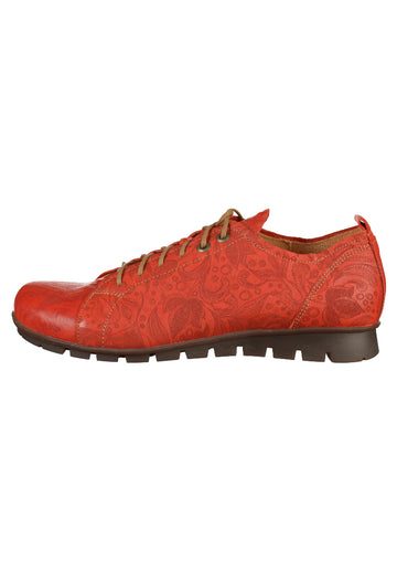Think! Halbschuhe Leder Rot - surf4shoes