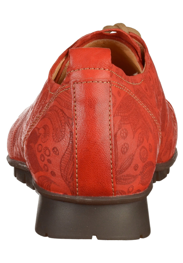 Think! Halbschuhe Leder Rot - surf4shoes