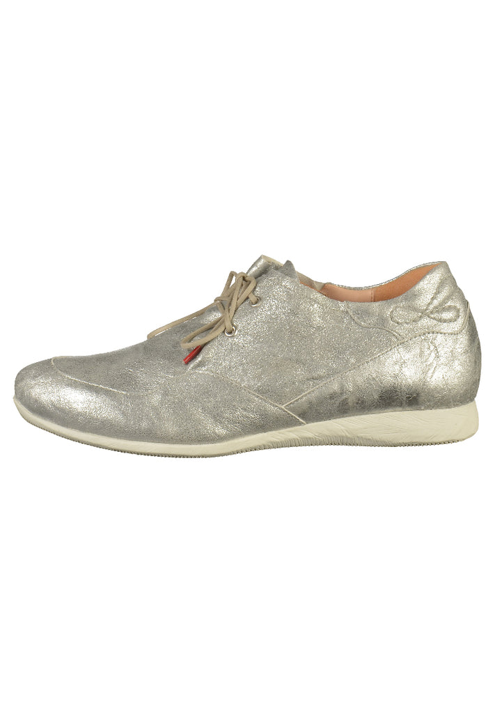Think! Halbschuhe Leder Silber - surf4shoes