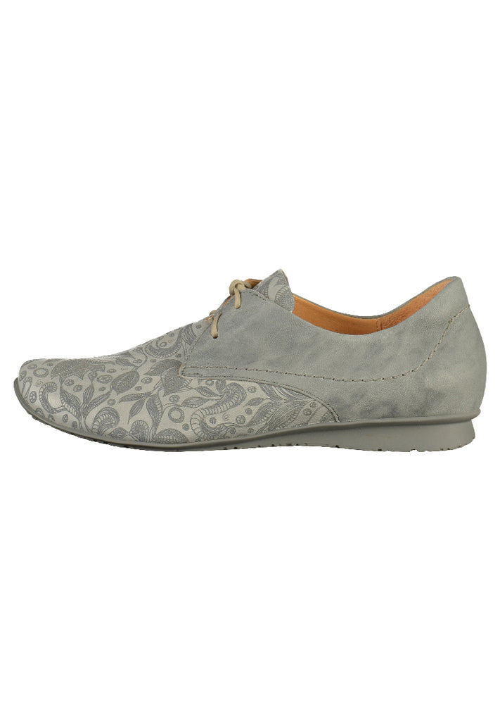 Think! Halbschuhe Leder Grau - surf4shoes