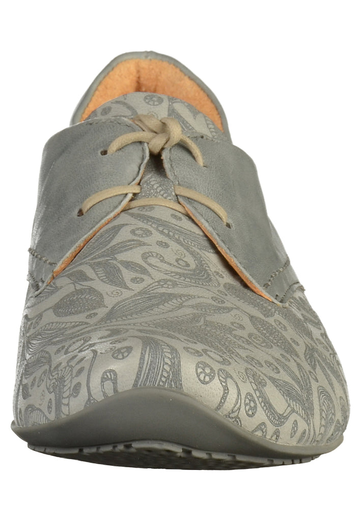 Think! Halbschuhe Leder Grau - surf4shoes