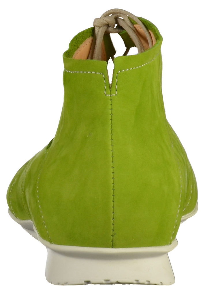 Think! Halbschuhe Nubukleder Grün - surf4shoes