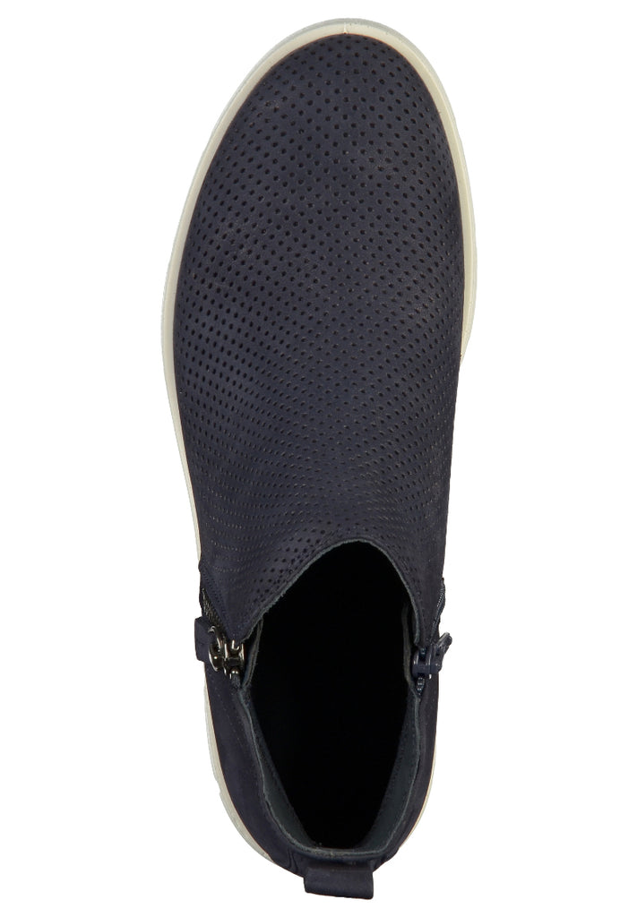 ecco Stiefelette Leder Dunkelblau - surf4shoes