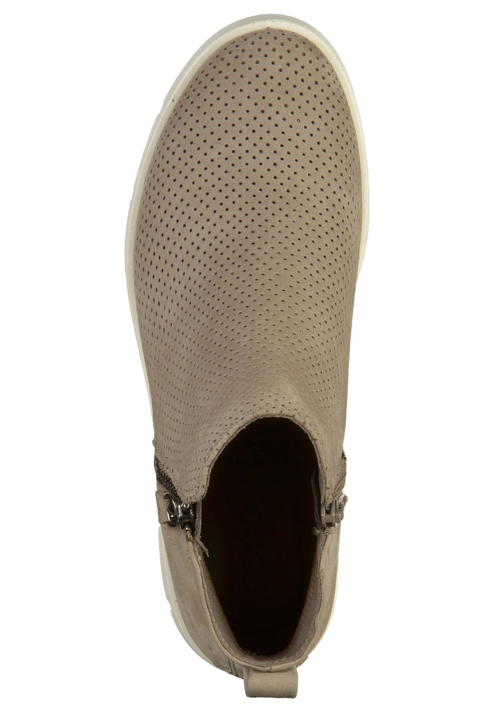 ecco Stiefelette Leder Hellgrau - surf4shoes