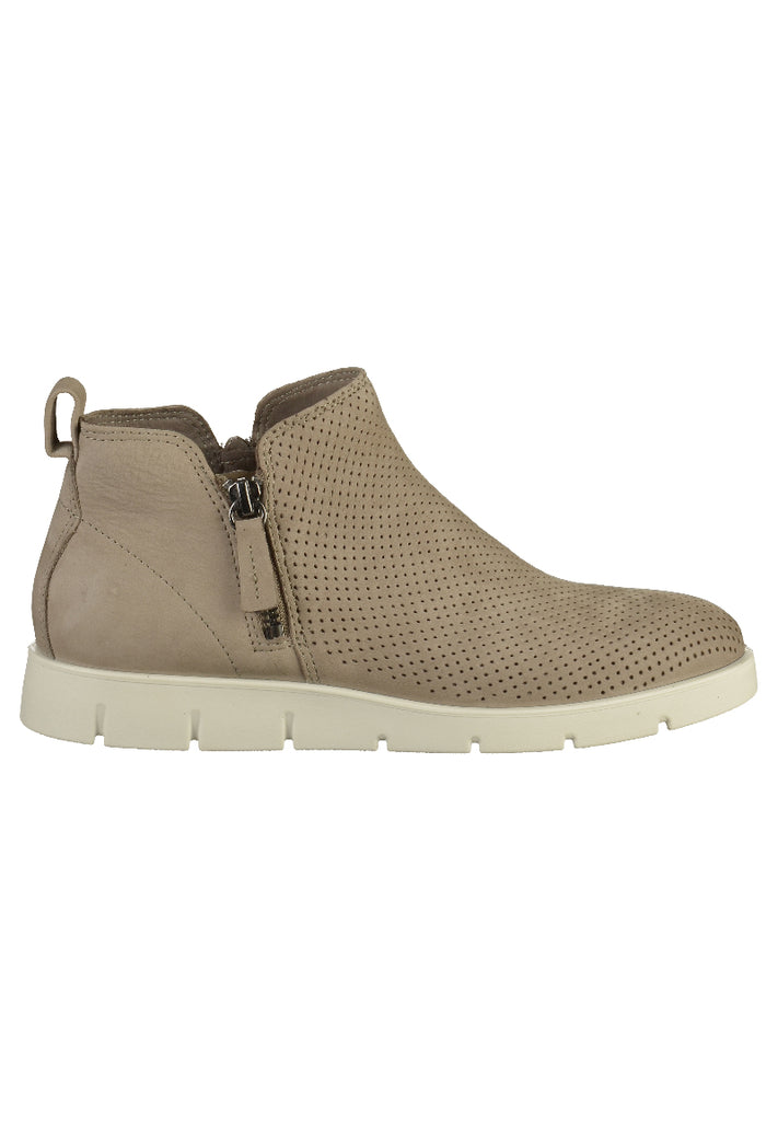 ecco Stiefelette Leder Hellgrau - surf4shoes