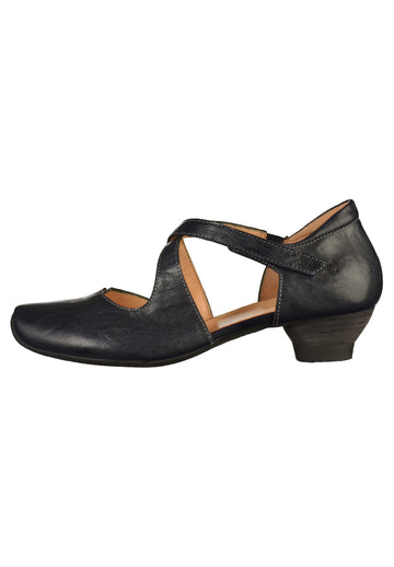 Think! Pumps Leder Navy - surf4shoes