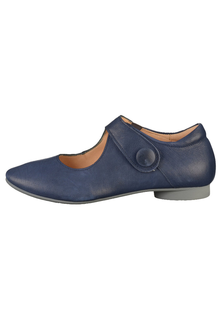 Think! Halbschuhe Leder Blau - surf4shoes