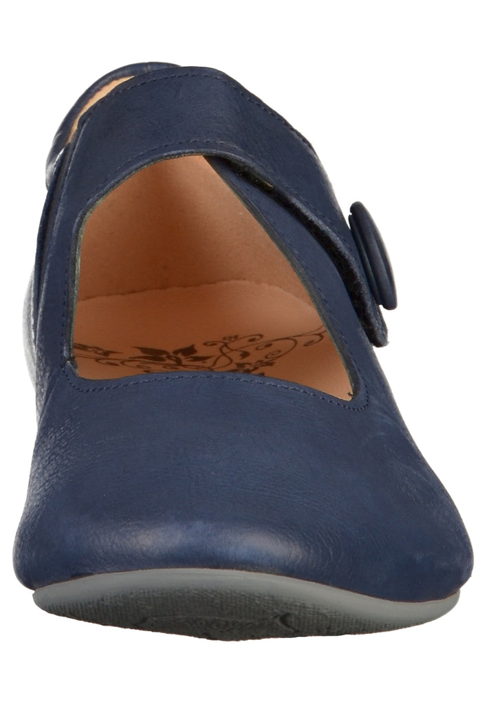 Think! Halbschuhe Leder Blau - surf4shoes