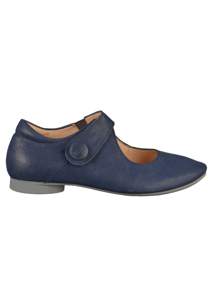 Think! Halbschuhe Leder Blau - surf4shoes