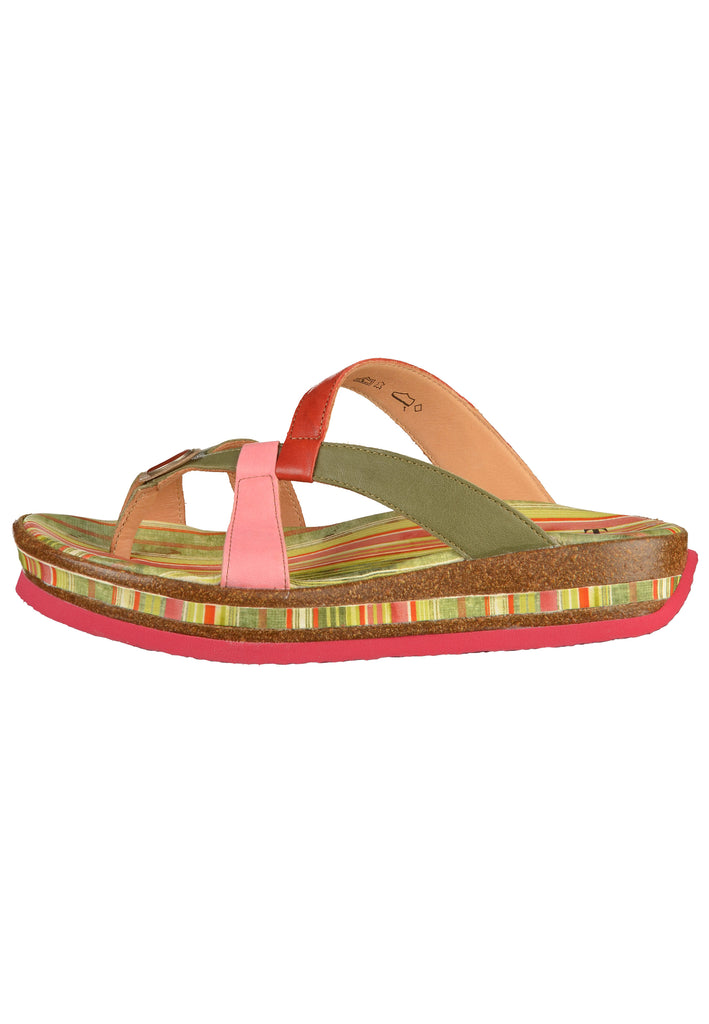 Think! Pantoletten Leder Coral - surf4shoes