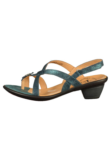 Think! Sandalen Leder Petrol - surf4shoes