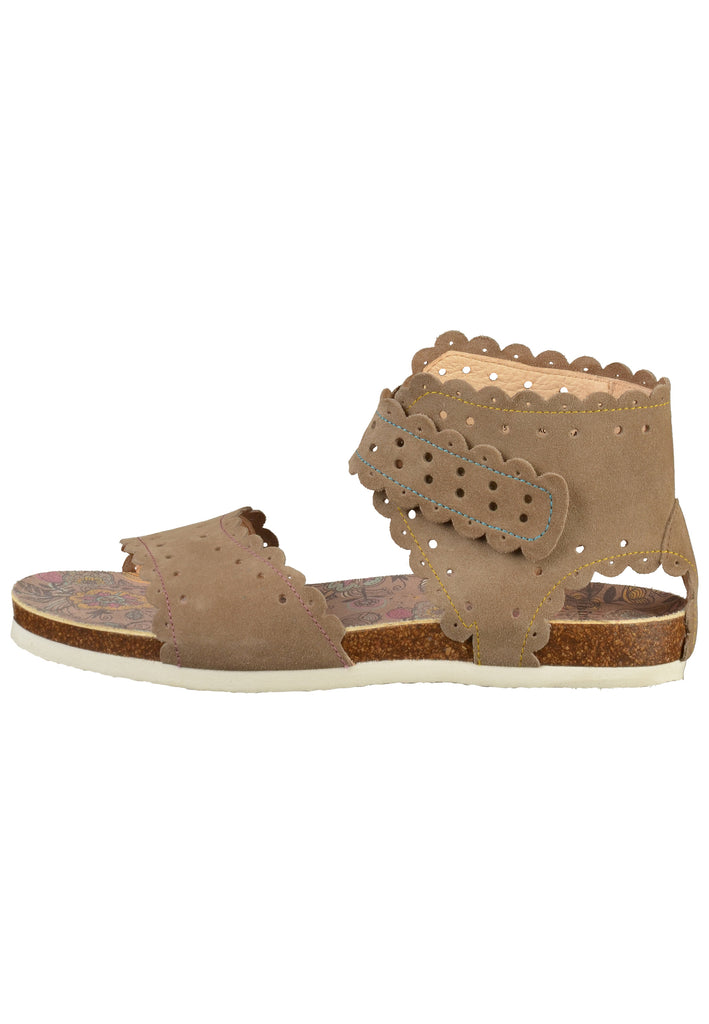 Think! Sandalen Leder Beige - surf4shoes