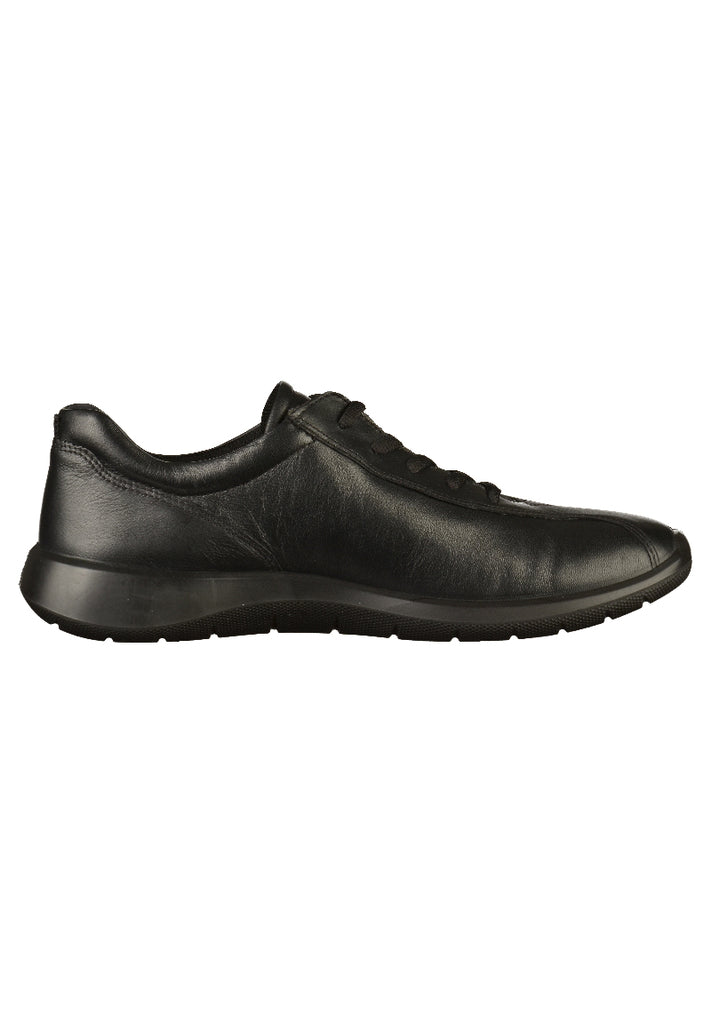 ecco Sneaker Leder Schwarz - surf4shoes