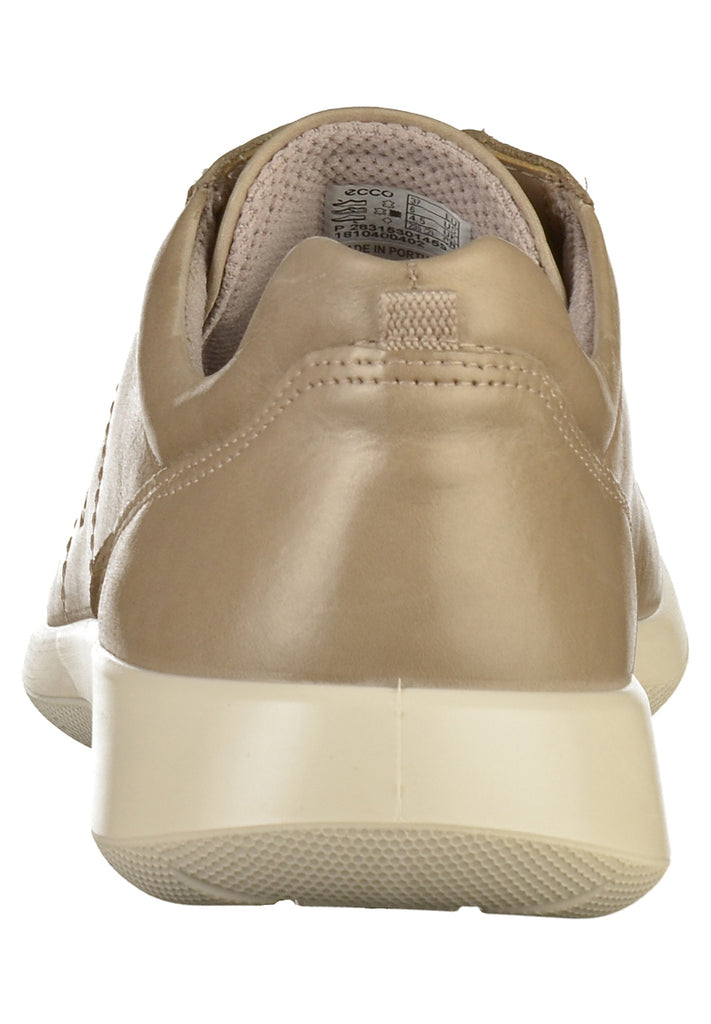 ecco Sneaker Leder Braun - surf4shoes