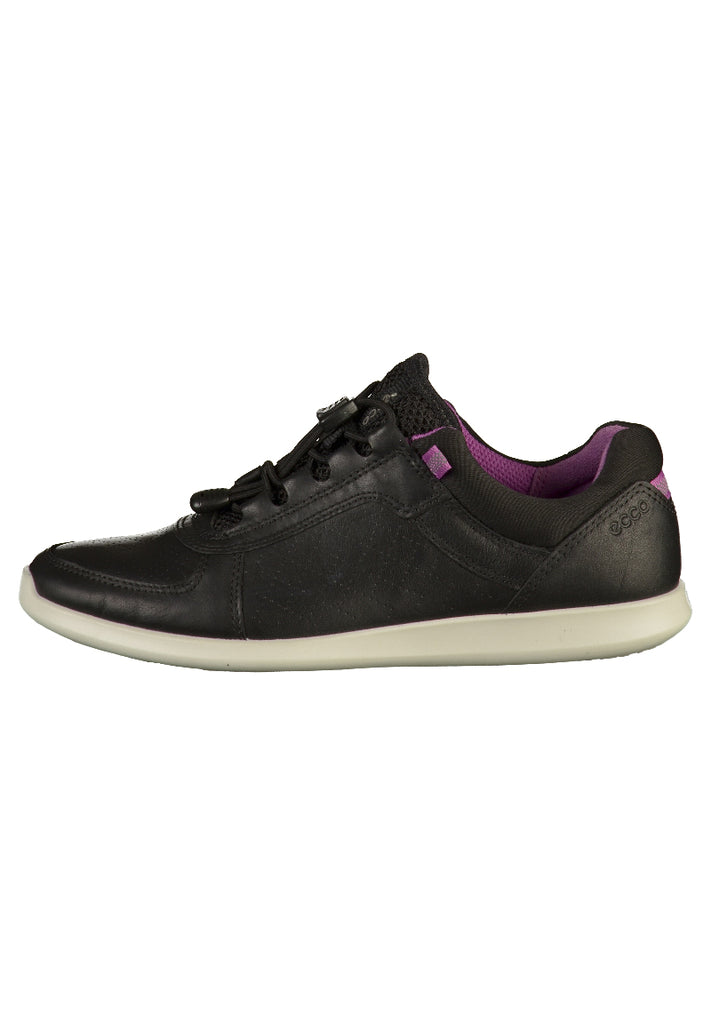 ecco Sneaker Leder/Textil Schwarz - surf4shoes