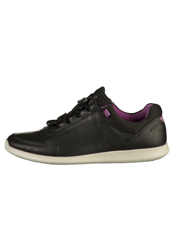ecco Sneaker Leder/Textil Schwarz - surf4shoes