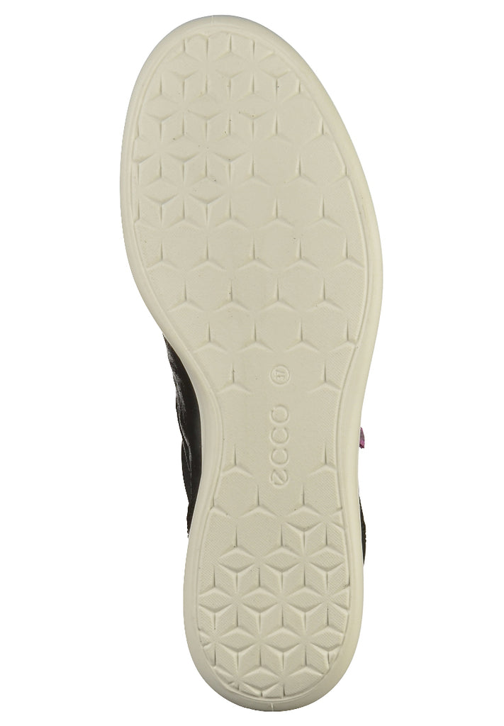 ecco Sneaker Leder/Textil Schwarz - surf4shoes