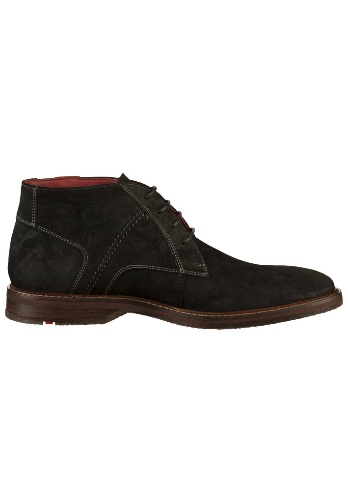 Lloyd Stiefelette Veloursleder Schwarz - surf4shoes