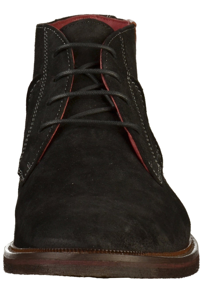 Lloyd Stiefelette Veloursleder Schwarz - surf4shoes