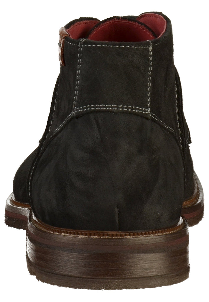 Lloyd Stiefelette Veloursleder Schwarz - surf4shoes