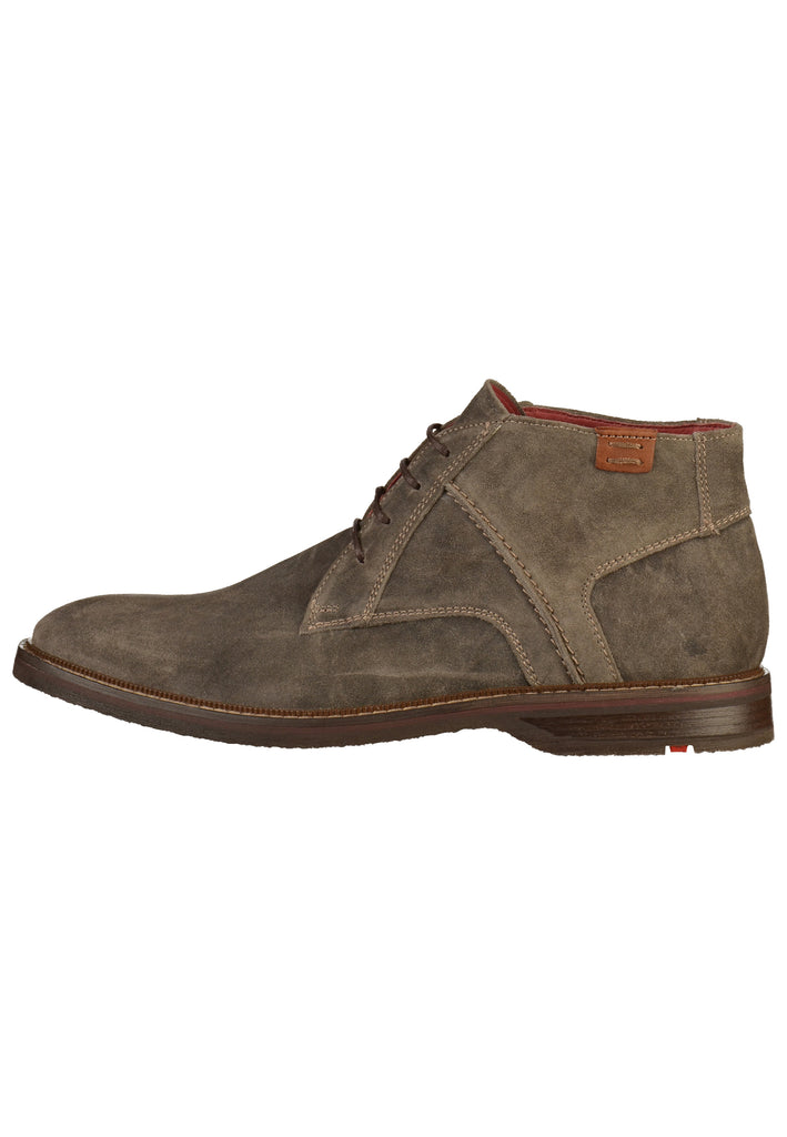 Lloyd Stiefelette Veloursleder Grau/Braun - surf4shoes